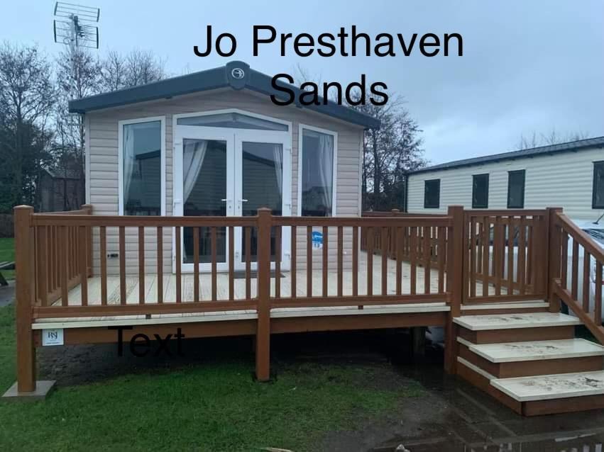 3 Bed Platinum Caravan Presthaven Sands Prestatyn Exterior foto